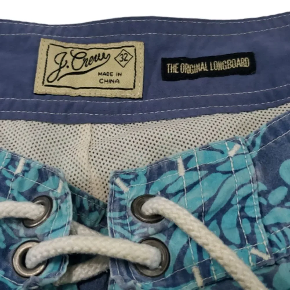 J. Crew Shorts Size 32 J.Crew The Original Longboard Swimming Shorts Swim Trunks